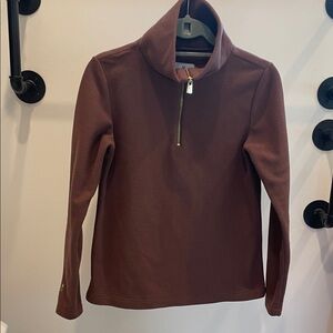 VGUC Dudley Stephens Brown Fleece Pullover size S